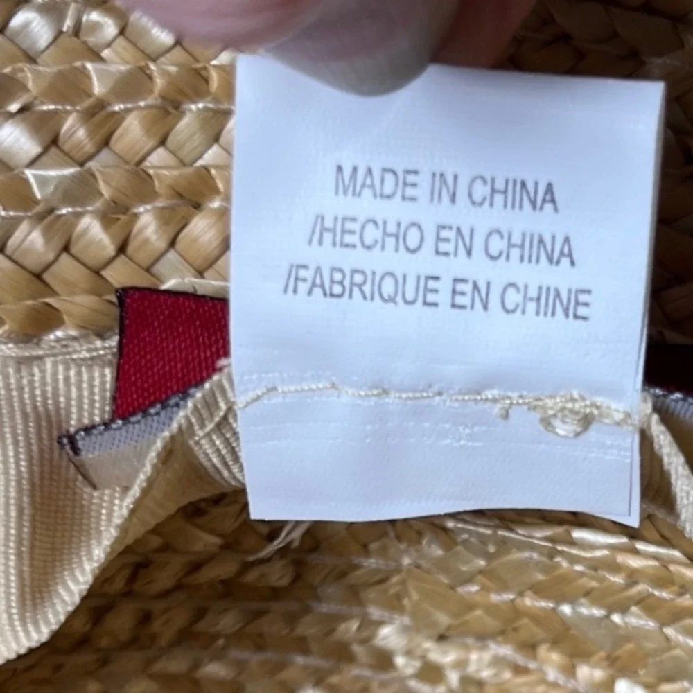 Coastal‎ Straw Sun Hat Wide Brim Wheatbraid Woven Giovannio OS